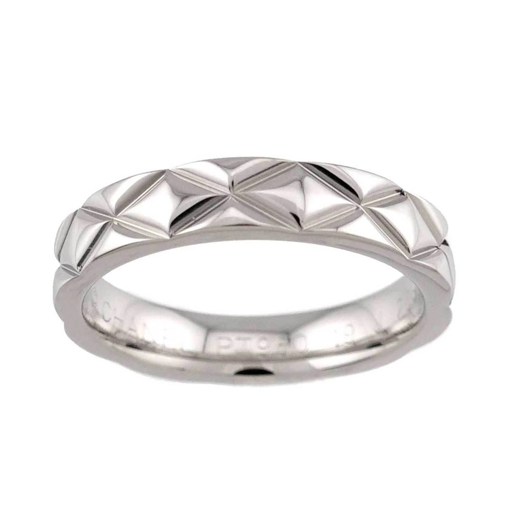 CHANEL Silver Ring #48